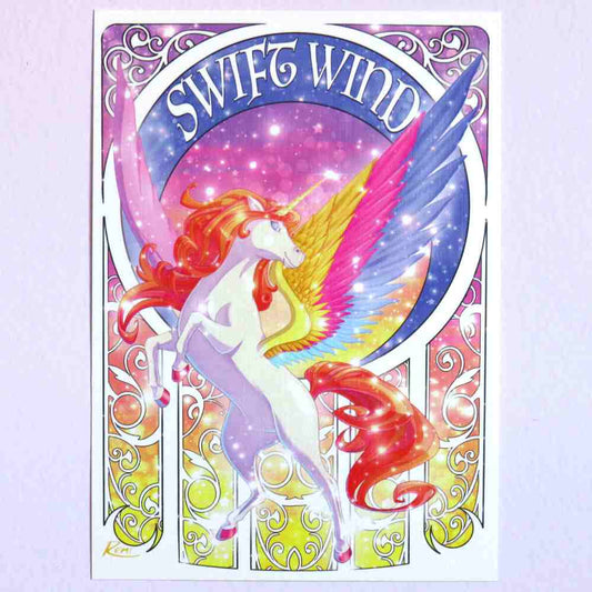 SWIFT WIND - She-Ra Premium Shimmer Art Print